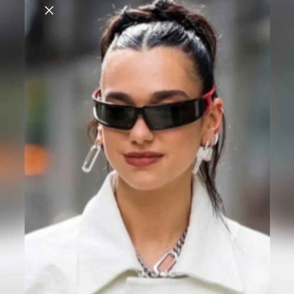 2003 Christian Dior by John Galliano Green Yellow Wrap Bandage Sunglas